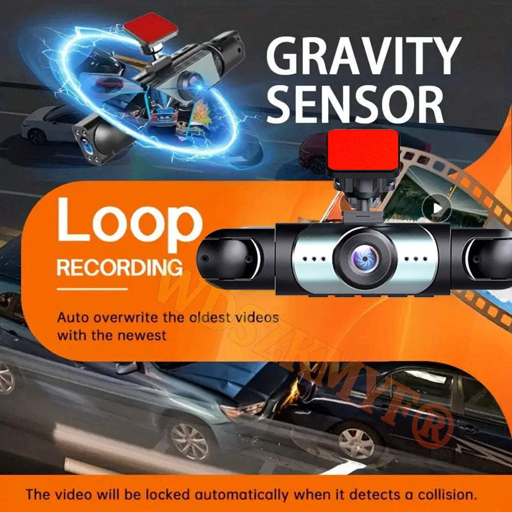 4 Kameralı 360 Derece Araç Kamerası 1080P 3/4 Kanal Ön Sağ Sol Arka Görüş Sistemi