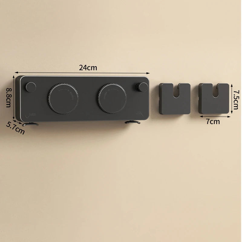 Duvara Monte Çamaşır İpi - Geri Çekilebilir Katlanır Çamaşır Askısı 10-19m