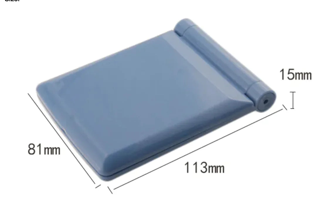 Katlanabilir LED Makyaj Aynası - Taşınabilir, Işıklı, Kompakt | Caddea